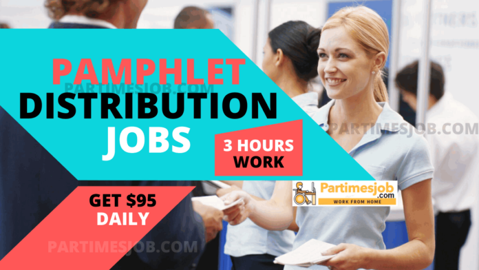 Pamphlet Distribution Jobs Door to Door job