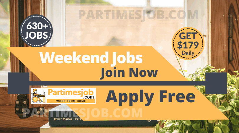 Part Time Weekend Jobs To Work from home