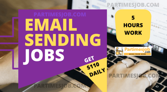Email Sending Jobs | Earn $110 Daily Payment | 5 Hours work from Home Online Email Sending jobs without Registration fee