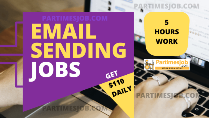 Online Email Sending jobs without Registration fee
