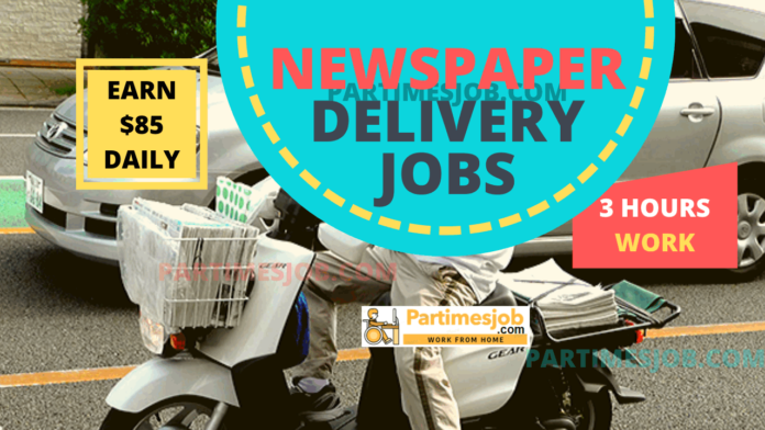 Early Morning Newspaper Delivery jobs