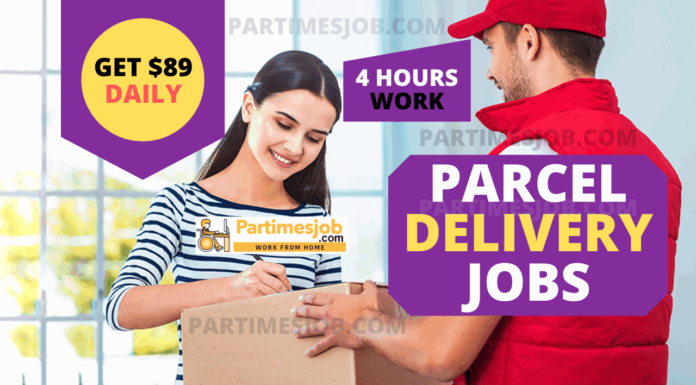 Freelance Parcel Delivery Driver jobs | Get $89 For Courier Executive job Freelance Parcel Delivery Driver jobs - boy job without bike