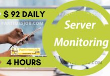 Best Server Monitoring jobs without investment | Earn $92 Daily in 4 Hours Best Server Monitoring jobs without investment