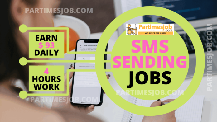 SMS Sending jobs without Registration Fee